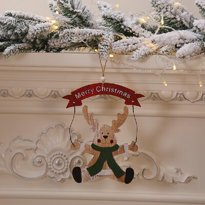 Christmas Wooden Pendant Door Hanging Santa Snowman Elk Christmas Tree Widget Fesitival Christmas Decoration
Christmas Wooden Pendant Door Hanging Santa Snowman Elk Christmas Tree Widget Fesitival Christmas Decoration