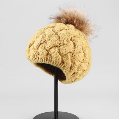 Tailored Fashion Women Winter Knit Hat Foxes Ball Collar Set Thick Warm Solid Earmuff Hat
Tailored Fashion Women Winter Knit Hat Foxes Ball Collar Set Thick Warm Solid Earmuff Hat