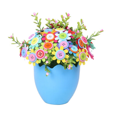 DIY Multicolor Round Resin Decorative Buttons Flower with EVA Flower Pot Scrapbooking Embelishments Sewing Craft Supply
DIY Multicolor Round Resin Decorative Buttons Flower with EVA Flower Pot Scrapbooking Embelishments Sewing Craft Supply