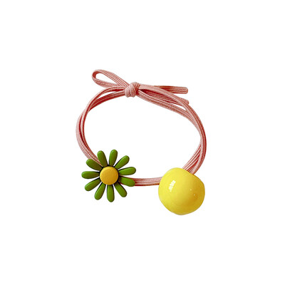 Cute Baby Girl Flower Design Elastic Hair Accessory Band Rope Ponytail Holder Headbands