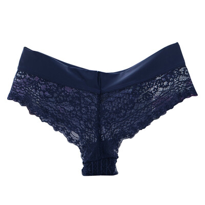 New Women Sexy Transparent Lace Hollow Exquisite Soft Low-rise Briefs Sweet Modern High Stretch Thong Panties
New Women Sexy Transparent Lace Hollow Exquisite Soft Low-rise Briefs Sweet Modern High Stretch Thong Panties