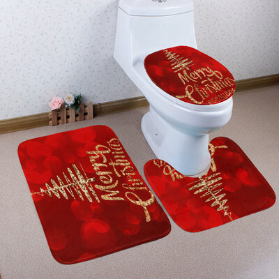 Tailored 3PCS Christmas Bathroom Non-Slip Pedestal Rug Lid Toilet Cover Bath Mat Set
Tailored 3PCS Christmas Bathroom Non-Slip Pedestal Rug Lid Toilet Cover Bath Mat Set