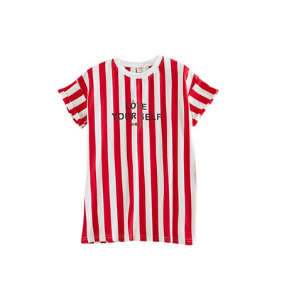 Baby Girls Clothes Children Toddler Girls Fashion Striped Printing Short Sleeve O-Neck Dress Girls Cotton Casual Summer Dress
Baby Girls Clothes Children Toddler Girls Fashion Striped Printing Short Sleeve O-Neck Dress Girls Cotton Casual Summer Dress