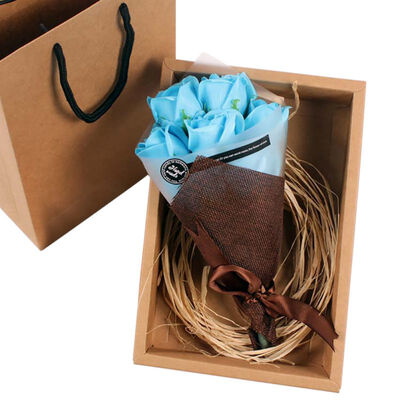 7PcsSET Rose Artificial Gift Wedding Scented Petal Bouquet Gift Box Bath Body Flower Soap Party Favor With Luxurious Paper Bag
7PcsSET Rose Artificial Gift Wedding Scented Petal Bouquet Gift Box Bath Body Flower Soap Party Favor With Luxurious Paper Bag