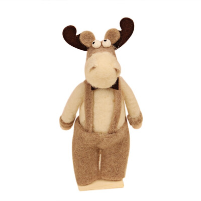 Christmas Handmade Felt Elk Santa Claus Doll Christmas Decoration For Home with Santa Xmas Kid Toys Gift Ornament New Year Gift
Christmas Handmade Felt Elk Santa Claus Doll Christmas Decoration For Home with Santa Xmas Kid Toys Gift Ornament New Year Gift