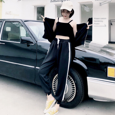 Women Casual Sets Summer Autumn Loose Simple Solid Color Hoodies Simple Solid Color Casual Slim Pants Two-Piece Suit
Women Casual Sets Summer Autumn Loose Simple Solid Color Hoodies Simple Solid Color Casual Slim Pants Two-Piece Suit