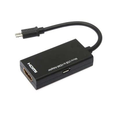 Micro USB to HD Male to Female High Speed HDTV Adapter Converter Cable for Android Mobile Phone
Micro USB to HD Male to Female High Speed HDTV Adapter Converter Cable for Android Mobile Phone