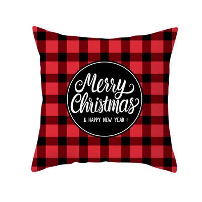 177in Double-sided Decorative Christmas Theme Checked Throw Pillow Case Red Green Black Plaid Cushion Cover for Sofa Car Home
177in Double-sided Decorative Christmas Theme Checked Throw Pillow Case Red Green Black Plaid Cushion Cover for Sofa Car Home