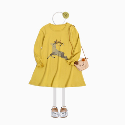 girls dress Autumn Winter Cartoon Elk prints Christmas clothes Casual Cotton Kids princess long sleeve dress
girls dress Autumn Winter Cartoon Elk prints Christmas clothes Casual Cotton Kids princess long sleeve dress