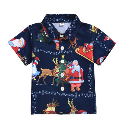 Baby Boy Clothes Short Sleeve Christmas Clothes Cartoon Print Shirts Kids Tops Casual Blouse Baby Boy Shirts
Baby Boy Clothes Short Sleeve Christmas Clothes Cartoon Print Shirts Kids Tops Casual Blouse Baby Boy Shirts