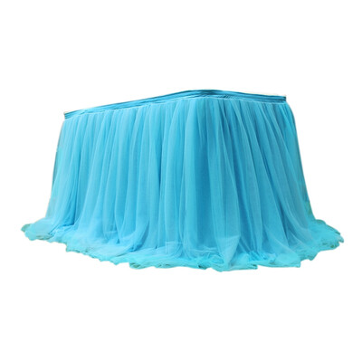 Multi colors table skirt Tutu tulle fabric for wedding party Table decoration textile for home tablecloths accessories hot 2019
Multi colors table skirt Tutu tulle fabric for wedding party Table decoration textile for home tablecloths accessories hot 2019