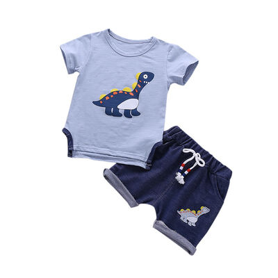 2018 New Summer Kids Boys Girls Sets Dinosaur Print short-sleeved dress New shorts Pants 2Pcs Suit Baby Kids Clothes
2018 New Summer Kids Boys Girls Sets Dinosaur Print short-sleeved dress New shorts Pants 2Pcs Suit Baby Kids Clothes