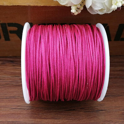 1Pc 45M Nylon Cord Thread Chinese Knot Macrame Cord Bracelet Braided String Diy 17 Colors
1Pc 45M Nylon Cord Thread Chinese Knot Macrame Cord Bracelet Braided String Diy 17 Colors