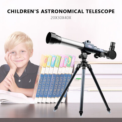 High Quality Refractor Astronomical Telescope for Children Combo with Tripod Science Education toys gifts20X 30X 40X
High Quality Refractor Astronomical Telescope for Children Combo with Tripod Science Education toys gifts20X 30X 40X