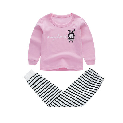 Boys Girls Pajama Sets 2 Pcs Long-sleeve Underwear Suit Children Soft Cotton Pajamas Kids Autumn Spring Clothing
Boys Girls Pajama Sets 2 Pcs Long-sleeve Underwear Suit Children Soft Cotton Pajamas Kids Autumn Spring Clothing