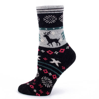 Outdoor Sport Socks Christmas Woolen Socks Winter Warm Cartoon Crew Socks Soft Cute Elk Slipper Socks
Outdoor Sport Socks Christmas Woolen Socks Winter Warm Cartoon Crew Socks Soft Cute Elk Slipper Socks