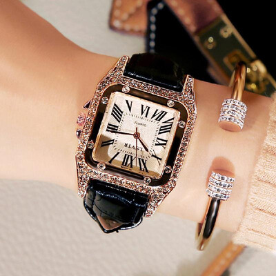 2018 new retro rhinestone female watch Korean fashion student quartz watch leather belt ladies watch female models diamond Pink
2018 new retro rhinestone female watch Korean fashion student quartz watch leather belt ladies watch female models diamond Pink