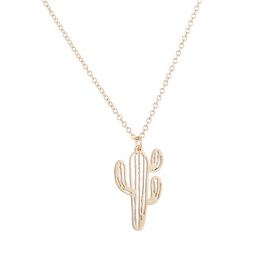 Women Fashion Stainless Steel Cactus Pendant Hollow Clavicle Chain Necklace Charm Women Jewelry Gift
Women Fashion Stainless Steel Cactus Pendant Hollow Clavicle Chain Necklace Charm Women Jewelry Gift