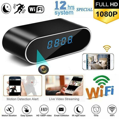 New Hot Camera Video Recorder HD 1080P WIFI Alarm Clock Camera Security Motion Detection Night Vision Anti-theft Monitoring
New Hot Camera Video Recorder HD 1080P WIFI Alarm Clock Camera Security Motion Detection Night Vision Anti-theft Monitoring