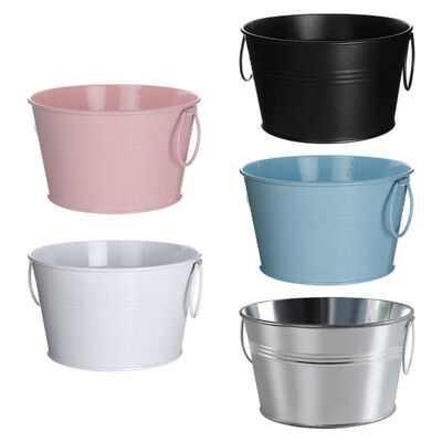 1L Creative Tinplate Buckets With Handle Rings Plant Flower Pot Desktop Storage Organizer Home Decoration
1L Creative Tinplate Buckets With Handle Rings Plant Flower Pot Desktop Storage Organizer Home Decoration