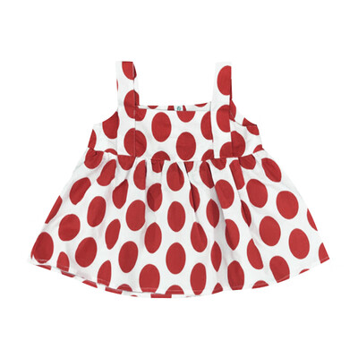 Summer Fashion Girls Cotton Breathable Dot Print Princess Cute Sleeveless Sling Tops 0-7 Years
Summer Fashion Girls Cotton Breathable Dot Print Princess Cute Sleeveless Sling Tops 0-7 Years