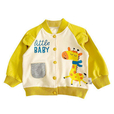 Autumn Baby Girls Cute Cartoon Print Comfort Slim Cotton Jacket Warm Coat Zipper Round Collar Tops Spring
Autumn Baby Girls Cute Cartoon Print Comfort Slim Cotton Jacket Warm Coat Zipper Round Collar Tops Spring