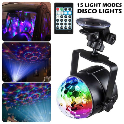 Willstar 15 Color 3 Control Modes Magic Ball Disco Lights Sound Activated LED Disco Ball Lights USB Magic Ball LED Car Flash Light
Willstar 15 Color 3 Control Modes Magic Ball Disco Lights Sound Activated LED Disco Ball Lights USB Magic Ball LED Car Flash Light