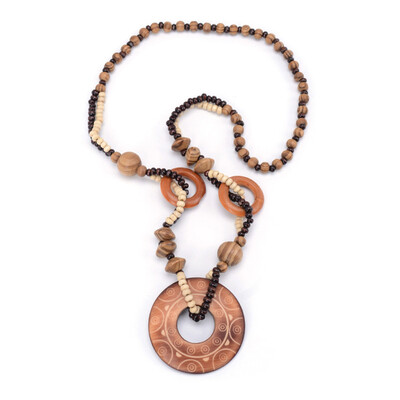 Magic Sun lines Hand Carved Exotic Hollow Round Woody Beaded Pendant Necklace Fashion Jewelry for Women Birthday Gift
Magic Sun lines Hand Carved Exotic Hollow Round Woody Beaded Pendant Necklace Fashion Jewelry for Women Birthday Gift