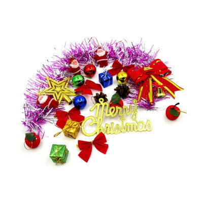 Christmas Assorted Decoration Gift Multicolored Xmas Tree Hanging Ornament Set Accessories
Christmas Assorted Decoration Gift Multicolored Xmas Tree Hanging Ornament Set Accessories