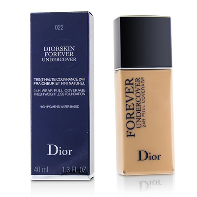 CHRISTIAN DIOR - Diorskin Forever Undercover 24H Wear Full Coverage Water Based Foundation - 022 Cameo 40ml13oz
CHRISTIAN DIOR - Diorskin Forever Undercover 24H Wear Full Coverage Water Based Foundation - 022 Cameo 40ml13oz