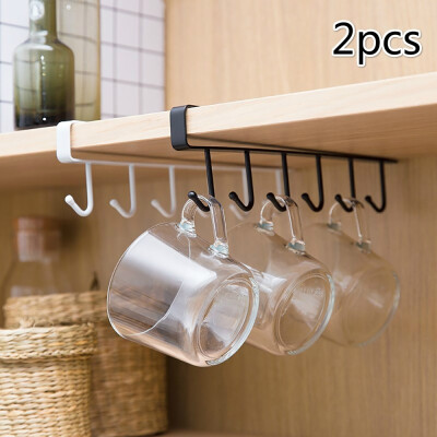 NEW 21pcs Metal 6 Hook Under Shelf Mug Cup Cupboard Kitchen Organiser Hanging Rack Holder
NEW 21pcs Metal 6 Hook Under Shelf Mug Cup Cupboard Kitchen Organiser Hanging Rack Holder