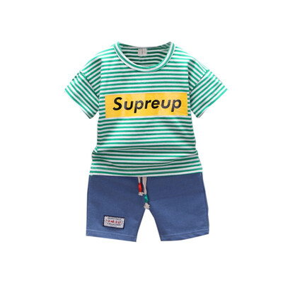 Letter O-Neck RedGrayBlack Summer Casual 1-4Y Children Striped T-Shirt And Pant Kit Kids Toddler Two-piece Outfit Set SMLXL
Letter O-Neck RedGrayBlack Summer Casual 1-4Y Children Striped T-Shirt And Pant Kit Kids Toddler Two-piece Outfit Set SMLXL