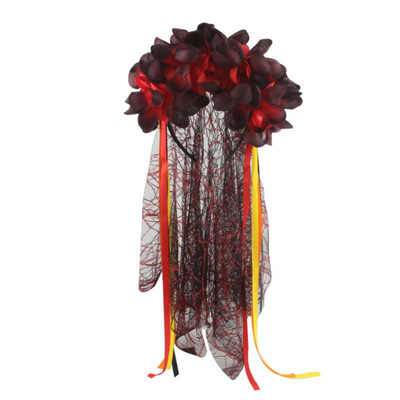 Halloween Flower Headbands With Gauze Costume Hair Hoop Makeup Party Headpiece Halloween Party Fancy Decor nm
Halloween Flower Headbands With Gauze Costume Hair Hoop Makeup Party Headpiece Halloween Party Fancy Decor nm