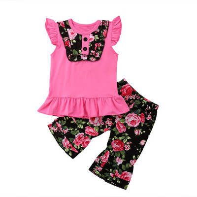 Summer Baby Girls Clothes Set Casual Sleeveless Vest TopsFloral Pattern Pants Suits Costume Set
Summer Baby Girls Clothes Set Casual Sleeveless Vest TopsFloral Pattern Pants Suits Costume Set