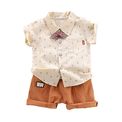 Baby Boys Casual Set Pineapple Print Tops Blouse T-shirtShorts Casual Short Sleeve Outfits Sets
Baby Boys Casual Set Pineapple Print Tops Blouse T-shirtShorts Casual Short Sleeve Outfits Sets