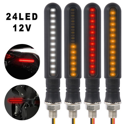 4PCS Motorcycle Turn Signal LED Flowing Water Flashing Light Stop Signal Tail Light Driving Light DRL
4PCS Motorcycle Turn Signal LED Flowing Water Flashing Light Stop Signal Tail Light Driving Light DRL