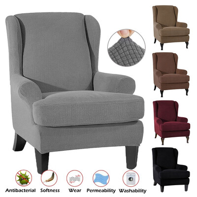 2-Pieces Elastic Wing Chair Slipcover Universal Arm Wingback Cover Furniture Protector Stretch Sofa Slipcovers for Living Room
2-Pieces Elastic Wing Chair Slipcover Universal Arm Wingback Cover Furniture Protector Stretch Sofa Slipcovers for Living Room