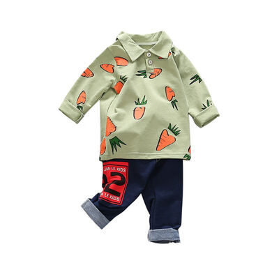 0-4T Spring Autumn Casual Baby Long Sleeve Printing Top And Jeans Kids Two-piece Outfit Set
0-4T Spring Autumn Casual Baby Long Sleeve Printing Top And Jeans Kids Two-piece Outfit Set