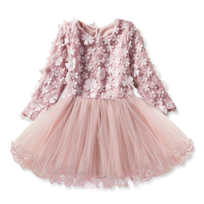 Baby Girls Dress Long Sleeve Dresses Cute Baby Girl Princess Dress Lace Floral Party Pageant Flowers Performance Dresses 3-7T
Baby Girls Dress Long Sleeve Dresses Cute Baby Girl Princess Dress Lace Floral Party Pageant Flowers Performance Dresses 3-7T