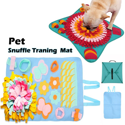 Dog Interactive Toys Pet Snuffle Feeding Mat Dog Nosework Traning Mat Stress Release Encourages Natural Foraging Skills
Dog Interactive Toys Pet Snuffle Feeding Mat Dog Nosework Traning Mat Stress Release Encourages Natural Foraging Skills