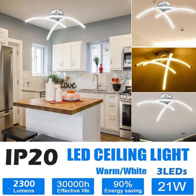 Modern 3LEDs Light Ceiling Light Warm Lighting White Lighting Kitchen Dining Living Bedroom Lamps
Modern 3LEDs Light Ceiling Light Warm Lighting White Lighting Kitchen Dining Living Bedroom Lamps