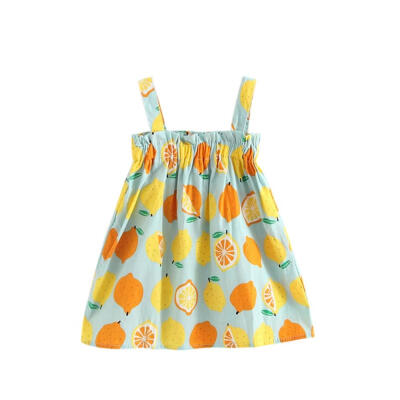 Girl Princess Dress Summer Sleeveless Lemon Printed Cotton Children Kids Sundress Summer Dresses for girls
Girl Princess Dress Summer Sleeveless Lemon Printed Cotton Children Kids Sundress Summer Dresses for girls