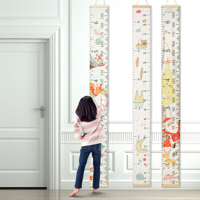 Childrens Height Ruler Baby Growth Height Chart Canvas&Wood Hanging Removable Wall Ruler for Kids Wall Decor
Childrens Height Ruler Baby Growth Height Chart Canvas&Wood Hanging Removable Wall Ruler for Kids Wall Decor