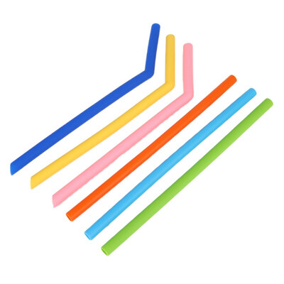 Multi-color Silicone Reusable Drinking Straws Drinking Straw Sets With Cleaning Brush Food-grade Safe Straws Home Bar Accessory
Multi-color Silicone Reusable Drinking Straws Drinking Straw Sets With Cleaning Brush Food-grade Safe Straws Home Bar Accessory