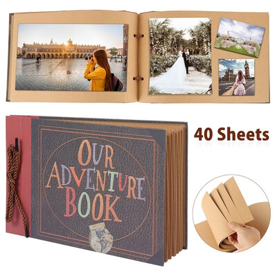 Our Adventure Book Scrapbook Photo Album 40 PagesDIY Photo Album Traveling Wedding Kids Album Gifts
Our Adventure Book Scrapbook Photo Album 40 PagesDIY Photo Album Traveling Wedding Kids Album Gifts