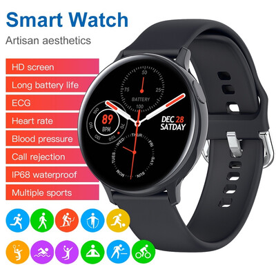 Smart Watch Round Screen Full Touch IP68 Waterproof Heart Rate Blood Pressure ECG Multi-Sport Fitness Tracker Wristband
Smart Watch Round Screen Full Touch IP68 Waterproof Heart Rate Blood Pressure ECG Multi-Sport Fitness Tracker Wristband