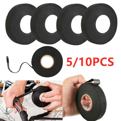 510PCS High Temperature Resistance Adhesive Cloth Tape for Cable Harness Car Auto Heat Sound Isolation
510PCS High Temperature Resistance Adhesive Cloth Tape for Cable Harness Car Auto Heat Sound Isolation