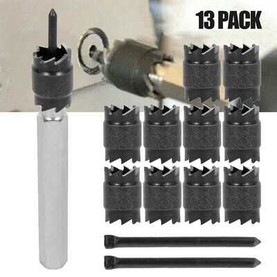 13PCS 38 Tool Universal Double Sided Remover Spot Weld Cutter Set Separate Rotating Kit Metal Drill Bit Home Industrial
13PCS 38 Tool Universal Double Sided Remover Spot Weld Cutter Set Separate Rotating Kit Metal Drill Bit Home Industrial