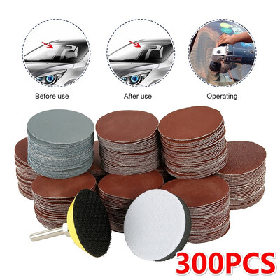 100300pcs 2" Sander Disc Sanding Polishing Pad Sandpaper Tool with Shank Backer Plate&Sponge Cushion80-3000 Grit
100300pcs 2" Sander Disc Sanding Polishing Pad Sandpaper Tool with Shank Backer Plate&Sponge Cushion80-3000 Grit