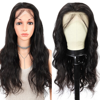 Amazing Star Body Wave Lace Front Brazilian Virgin Hair Body Wave Human Hair 360 Lace Front Wigs with Baby Hair
